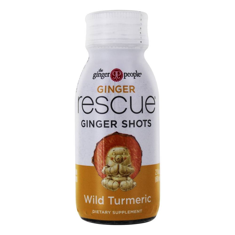 Resgatar Ginger Shots Wild Turmeric - 2 fl. oz. Ginger People