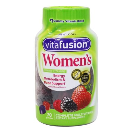 Baga Natural Multivitamina Completa para Mulher - 70 Gummies Vitafusion