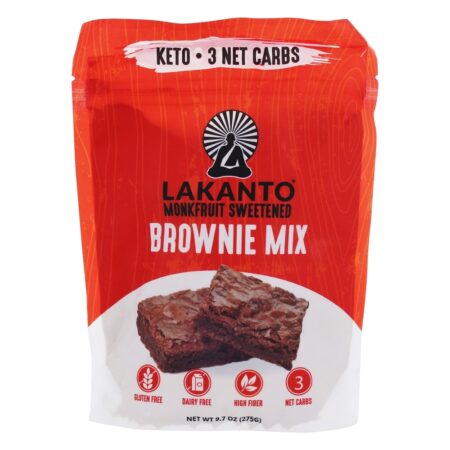 Monkfruit Sweetened Brownie Mix - 9.7 oz. Lakanto