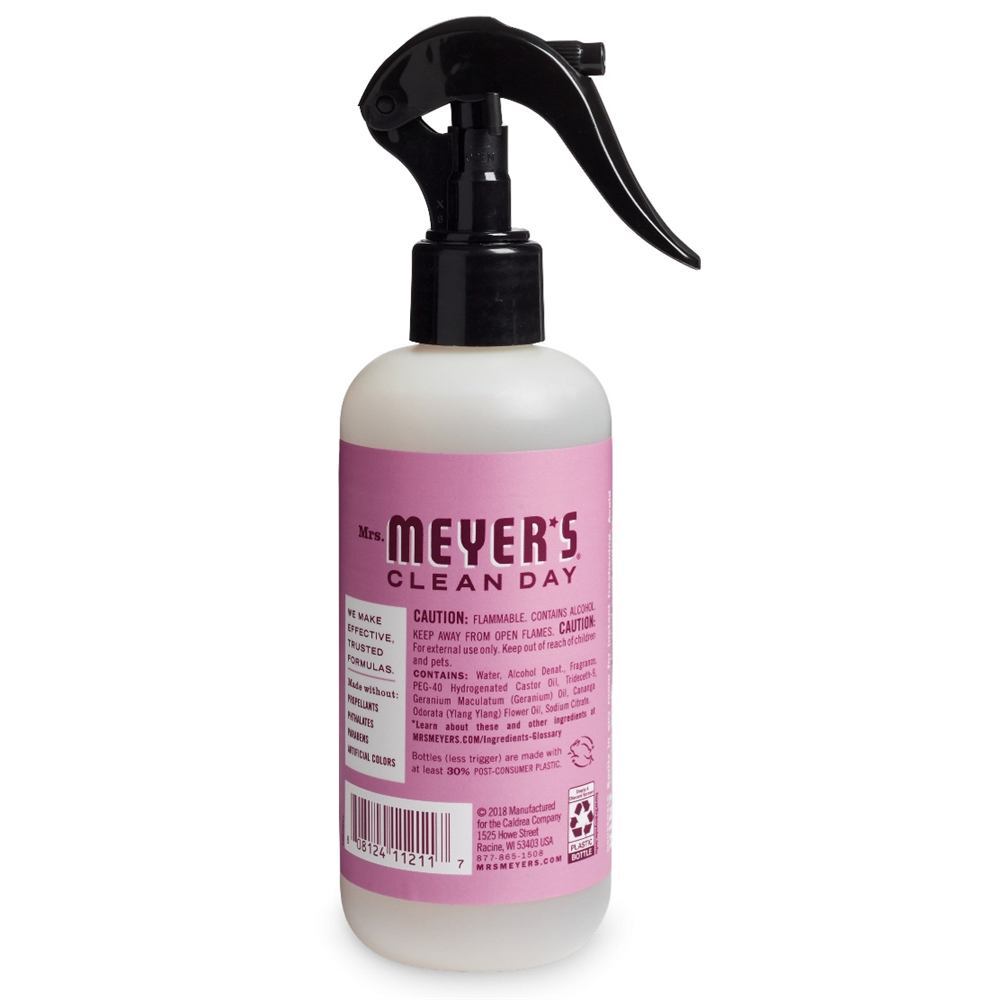 Limpe a sala de dia refrogerador Não-aerossol spray peônia - 8 fl. oz. Mrs. Meyer's - Imagem 2