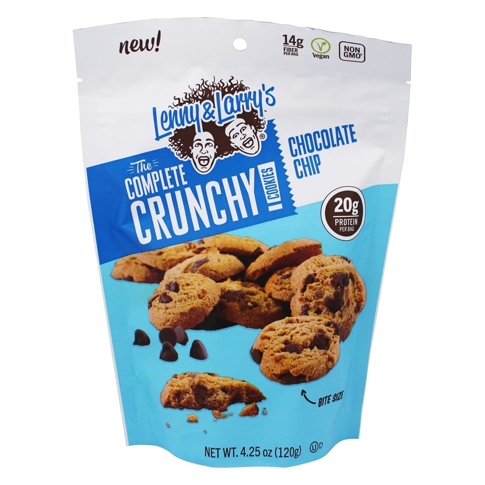 O completo biscoito crocante de chocolate - 4.25 oz. Lenny & Larry's
