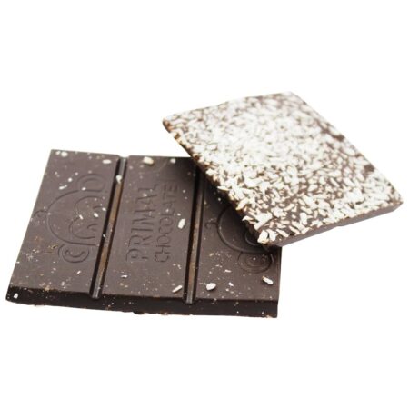 Bar de Chocolate Primal Orgânico 100 % Cacao Midnight Coconut - 2.3 oz. Evolved - Image 5