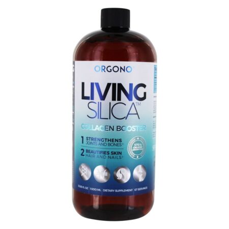 Living Silica Líquido Promotor de Colágeno - 33.85 fl. oz. Orgono