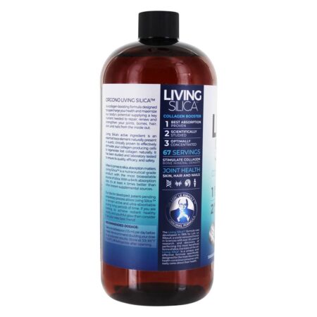 Living Silica Líquido Promotor de Colágeno - 33.85 fl. oz. Orgono - Image 3