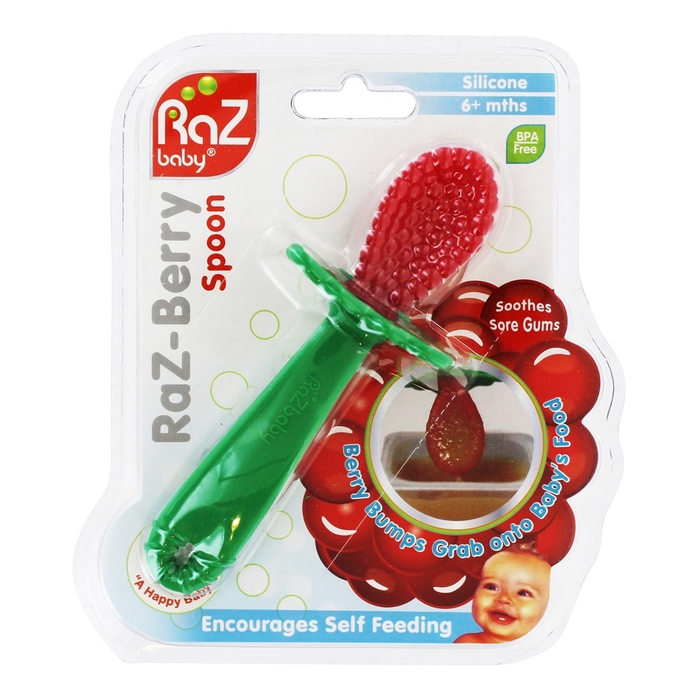Colher Raz-Berry 6 + Meses Raz-Ba