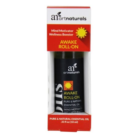 Rolo de Óleo Essencial Acordado Aceso - 0.33 fl. oz. Art Naturals