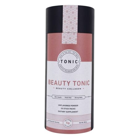 Pó de colágeno tônico de beleza sem sabor - 20 Pacote (s) de Bastão Tonic Products