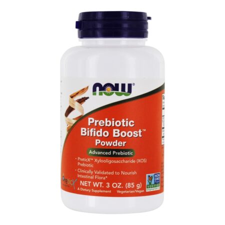 Prebiótico Bifido Boost Advanced Prebiotic Powder - 3 oz. NOW Foods