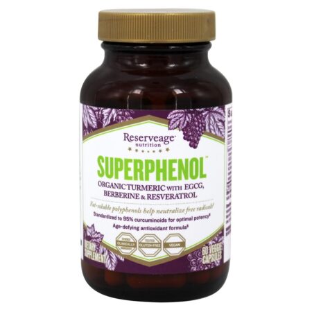 Superphenol - Cápsulas vegetarianas 60 Reserveage Nutrition