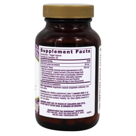 Superphenol - Cápsulas vegetarianas 60 Reserveage Nutrition - Image 2