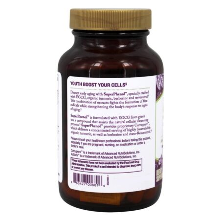 Superphenol - Cápsulas vegetarianas 60 Reserveage Nutrition - Image 3