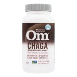 Cápsulas diárias do impulso de Superfood do cogumelo de Chaga - Cápsulas vegetarianas 90 Om