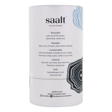 Taça Menstrual Tamanho Regular Ocean Blue - 1 Conte Saalt - Imagem 3