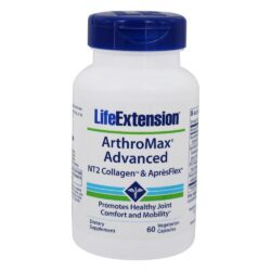 Suporte ArthroMax Advanced Healthy Joint Comfort & Mobility - Cápsulas vegetarianas 60 Life Extension