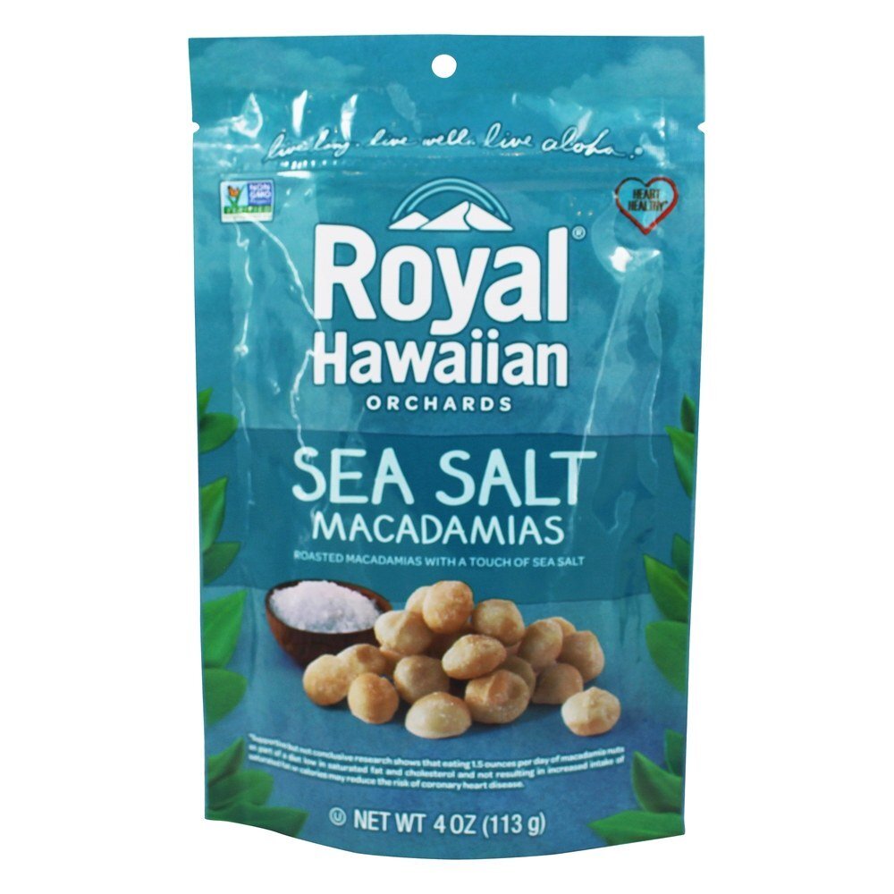 Sal do Mar Macadâmia Assado - 4 oz. Royal Hawaiian Orchards
