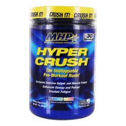 Doces de arco-íris Hyper Crush Pre-Workout Rush Powder - 1 lb. MHP