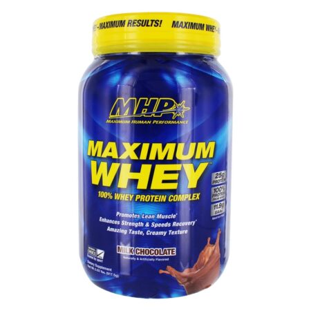 Maximum Whey 100 % Whey Protein Complex Chocolate em Pó com Leite - 2.02 lbs. MHP