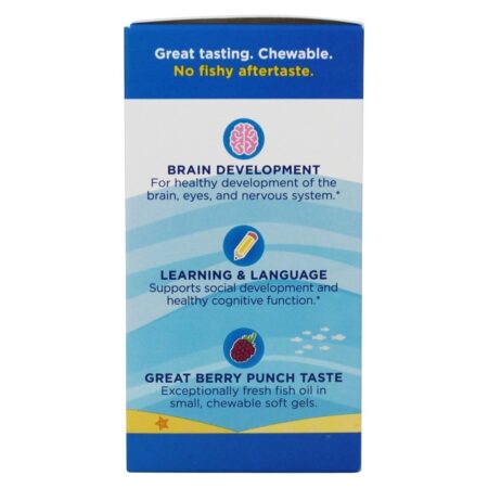 DRA Xtra Berry DHA de crianças 636 mg. - 90 Mini cápsulas gelatinosas Nordic Naturals - Image 5