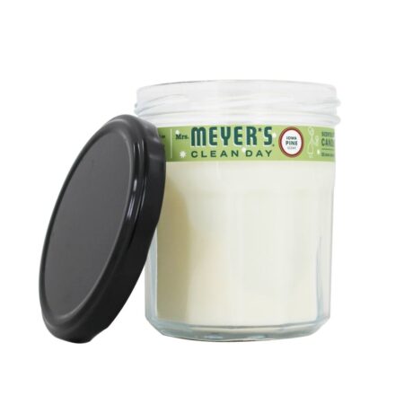 Dia limpo Scented vela de soja Iowa Pine - 7.2 oz. Mrs. Meyer's