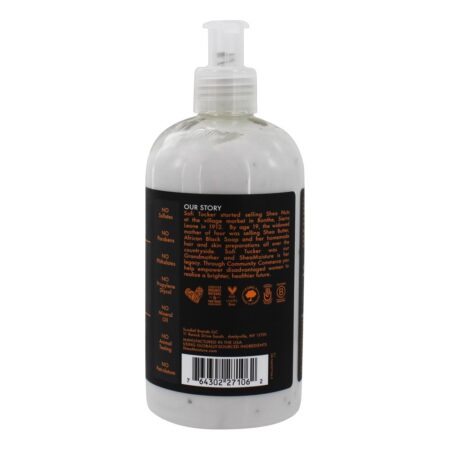 Condicionador de equilíbrio de carvão de bambu de sabão preto Africano - 13 fl. oz. Shea Moisture - Image 3