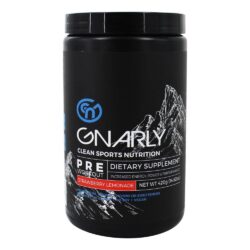 Pre Workout Power & Performance Pó De Limonada De Morango - 420 Gramas Gnarly Nutrition