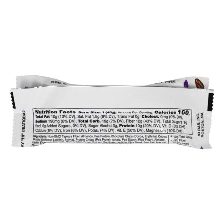 Cérebro + Body Bar Chip de Amêndoa Manteiga - 1.6 oz. IQ Bar - Image 2