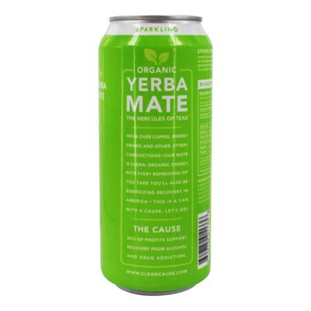 Limão espumante erva mate limão - 16 fl. oz. Clean Cause - Imagem 3