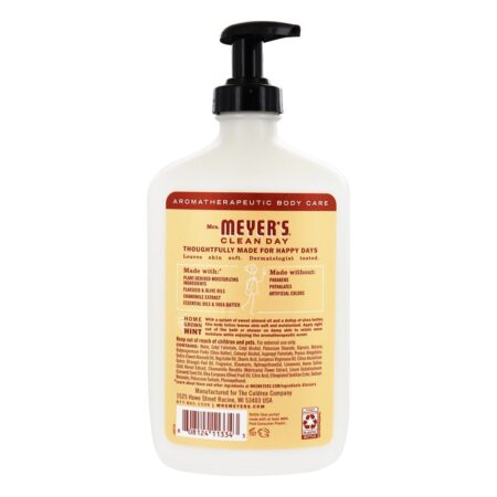 Dia limpo corpo loção flor de aveia - 15.5 fl. oz. Mrs. Meyer's - Image 2