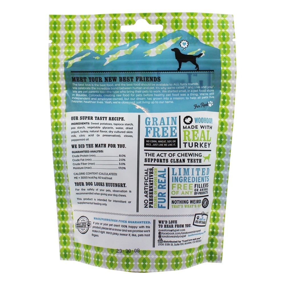 Fresh All Rover Respiração pequena com a Turquia - 3.5 oz. I And Love And You - Imagem 2