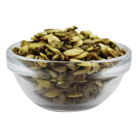 Orgânicos Sprouted Seed Salad Toppers Mar Salgado e Pimenta Rachada - 4 oz. Go Raw - Image 3