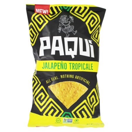 Tortilha Chips Jalapeno Tropicale - 7 oz. Paqui