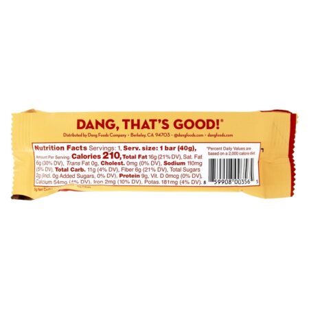 Chás de canela com base vegetal Keto Bar - 1.4 oz. Dang - Image 3