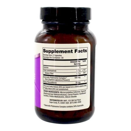 Quercetin and Pterostilbene Advanced Formula - Cápsulas 60 Dr. Mercola - Image 2