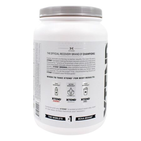 Xtend The Original BCAA Recuperação Muscular + Eletrólitos em Pó 90 Porções de Punch Fruit - 2.68 lb. Scivation - Image 3