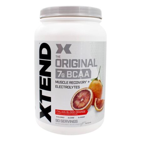 Xtend The Original BCAA Recuperação Muscular + Eletrólitos em Pó 90 Servings Italian Blood Orange - 2.88 lb. Scivation