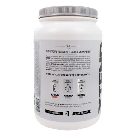 Xtend The Original BCAA Recuperação Muscular + Eletrólitos em Pó 90 Servings Italian Blood Orange - 2.88 lb. Scivation - Image 3