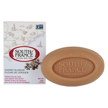 Francês Milled Vegetable Bar Soap Cherry Blossom - 6 oz. South of France