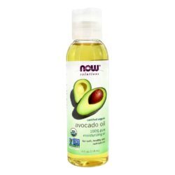 NOW Solutions 100 % Pure Óleo de Abacate Orgânico Hidratante - 4 fl. oz. NOW Foods