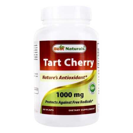 Fórmula Antioxidante Tart Cherry Nature 1000 mg . - 60 VCap (s) Best Naturals