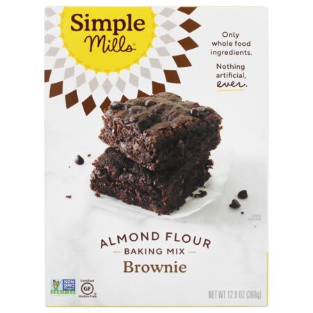 Brownie de Farinha de Amêndoa e Farinha - 12.9 oz. Simple Mills