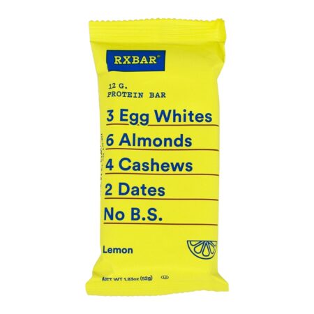 Barra de Proteína Limão - 1.83 oz. RXBAR