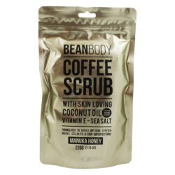 Esfoliação corporal Manuka Honey Coffee - 7.76 oz. Bean Body