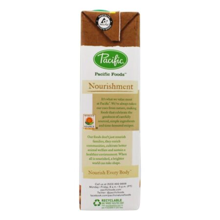 Original não adoçado da bebida Non-Dairy do caju - 32 fl. oz. Pacific Foods - Image 2