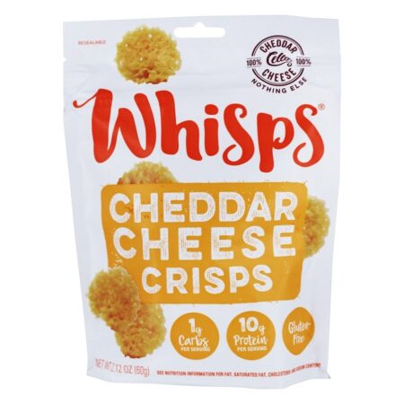 Whisps Queijo Crisps Queijo Cheddar - 2.12 oz. Cello