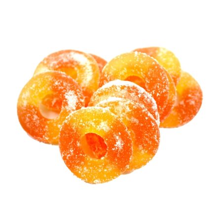 Pêssego Gomoso Tangy Anéis de Pêssego - 12 Malas SmartSweets - Image 5