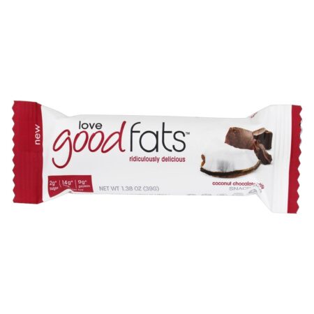 Keto Friendly Snack Bar Coco De Chocolate - 1.38 oz. Love Good Fats