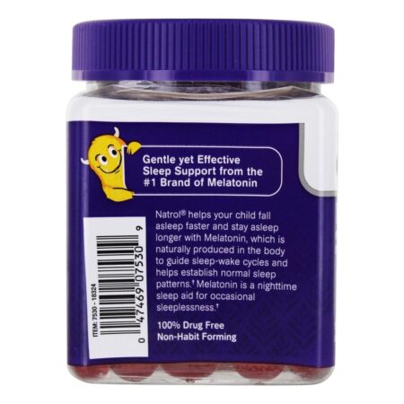 Crianças Melatonina Gummies Sleep Support Berry - 90 Contagem Natrol - Image 4