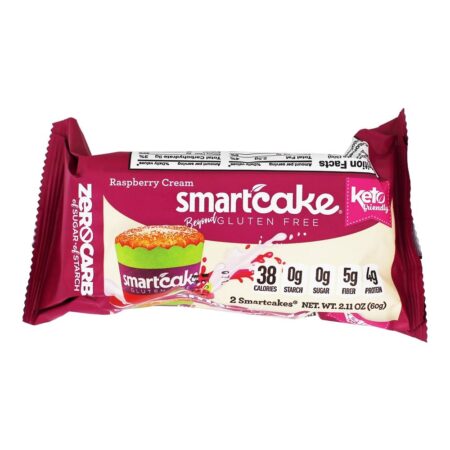 Creme de framboesa sem glúten de caso Smartcakes - 8 Pacote (s) Smart Baking Company - Image 3