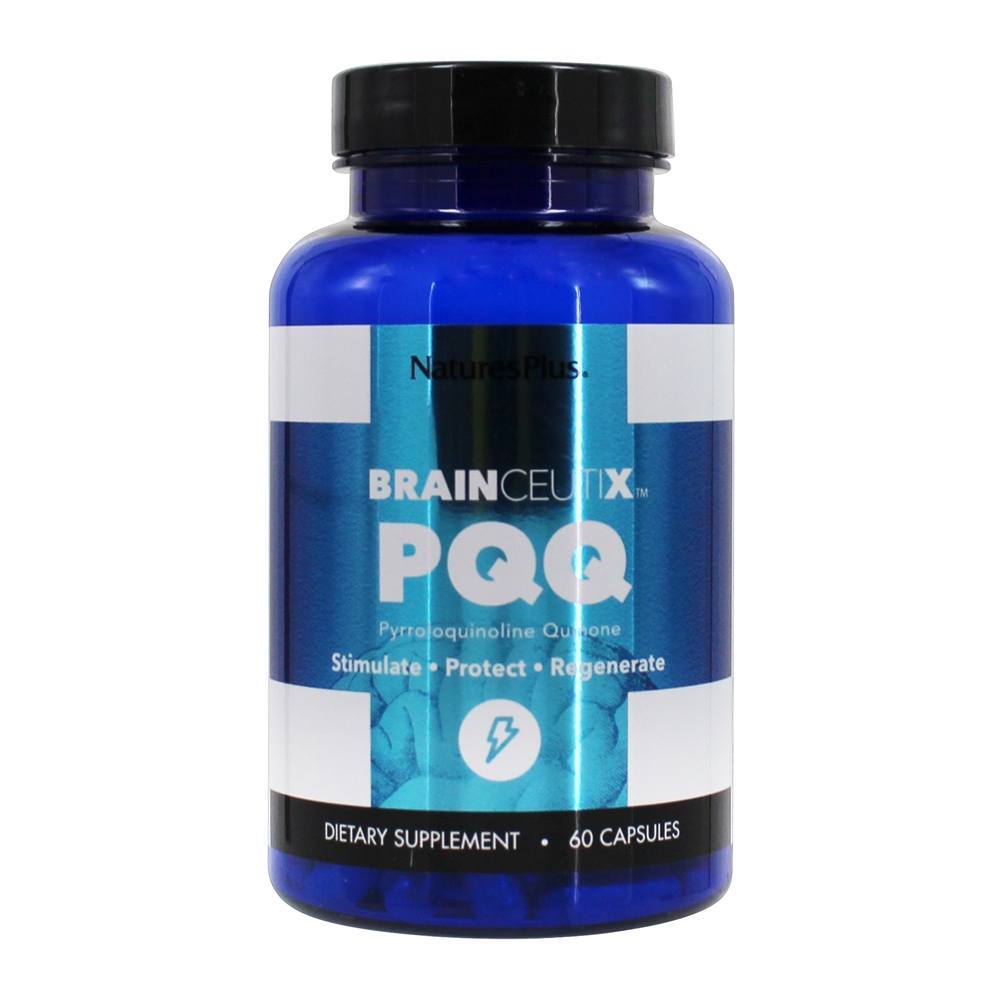 BrainCeutix PQQ Pirroloquinolina Quinona 20 mg . - Cápsulas 60 Natures Plus - Imagem 2