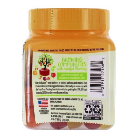 Vitamina Orgânica D3 Citrus & Berry 50 mcg. - 90 Gummies Vitafusion - Image 3